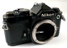 Nikon FM 35mm Film Camera Body Only Black SLR Vintage Japan READ E1165
