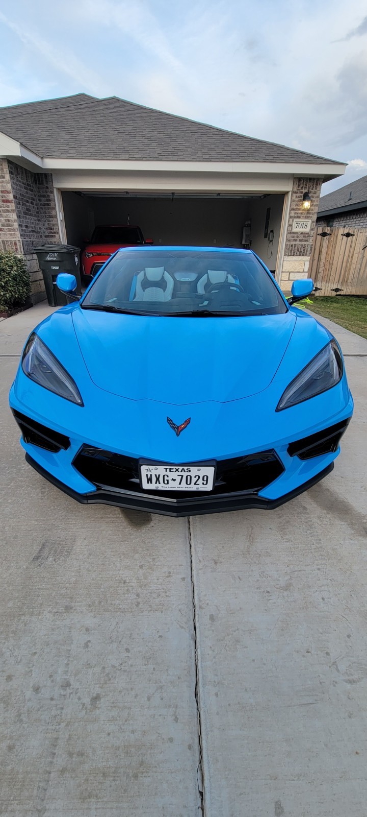 2022 Blue Chevrolet Corvette   | C8 Corvette Photo 3