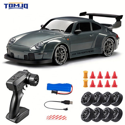 S814 Porsche 993 Drift RC 1:24 Auto Ferngesteuerter Rennwagen | Tracked 48
