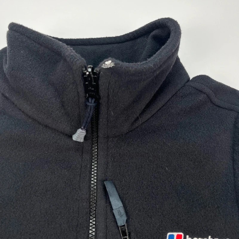 Berghaus Fleece Gilet Vest Jacket Mens Large Black Polartec Thermal Bodywarmer image 7