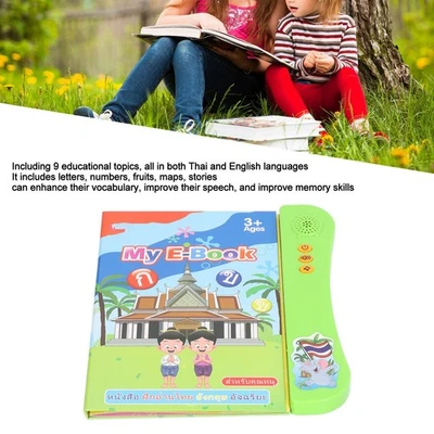 Elektronisches Hörbuch Thailändisch Englisch Lernbuch Für 2X8X - Bild 1 von 4