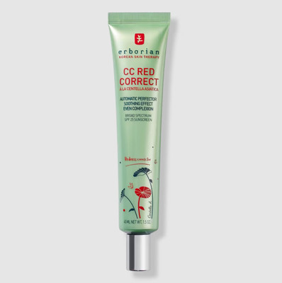 Erborian CC Red Correct Green Color Corrector SPF 25, Free Shipping! (1.5 oz.)