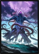 100 MTG Card Sleeves with 100 Inner Sleeve, Textured Back Art Sleeves, Fit Stand