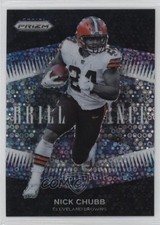 2021 Panini Prizm Brilliance No Huddle Prizm Nick Chubb #B-13 06xp