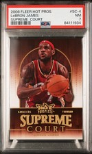 LeBron James Fleer Hot Prospects Supreme Court PSA 7 (#SC-4) 2008/09