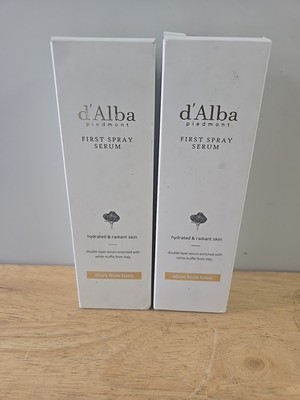 D'ALBA PIEDMONT Italian White Truffle First Spray Serum 100mL 3.38 fl oz 2 Pack