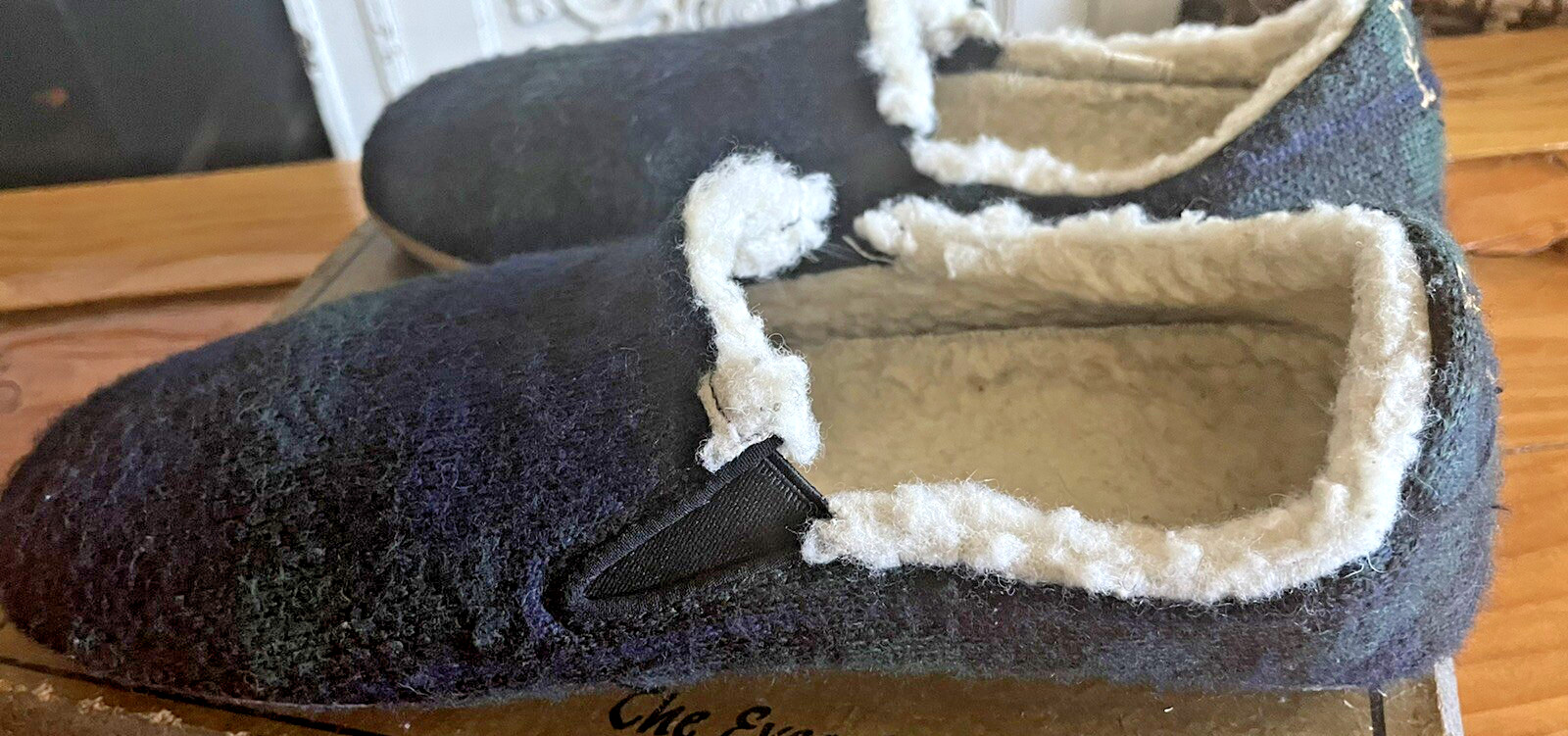 Pendleton Wool Blend Nomad Slipper size Small Blu… - image 8