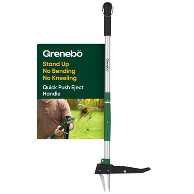 Stand Up Weed Puller Tool, Claw Garden Weed Removal Tool with Eject Mechanism...