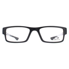 Image of Oakley Glasses Frames OX8046 Airdrop 8046-01 Satin Black Men 53mm