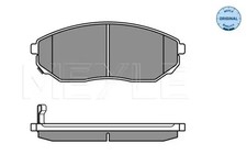 Plaquettes de frein Essieu avant 025 240 9217/W MEYLE pour KIA SORENTO I