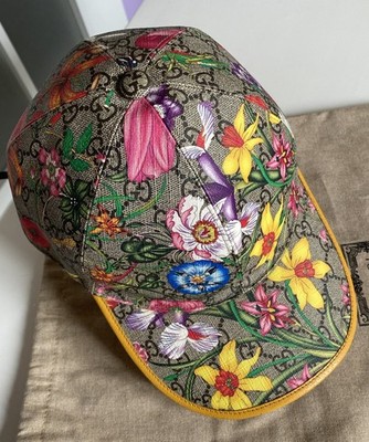 GUCCI Flora-Cap, Damen Basecap, Kappe Größe S (56 cm)