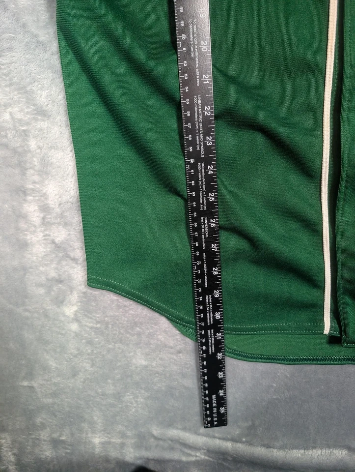 Бейсбольная футболка Rawlings мужская большая зеленая на пуговицах спереди нашивка Pro Dri CNEPSBL NO3 - Изображение 2 из 4