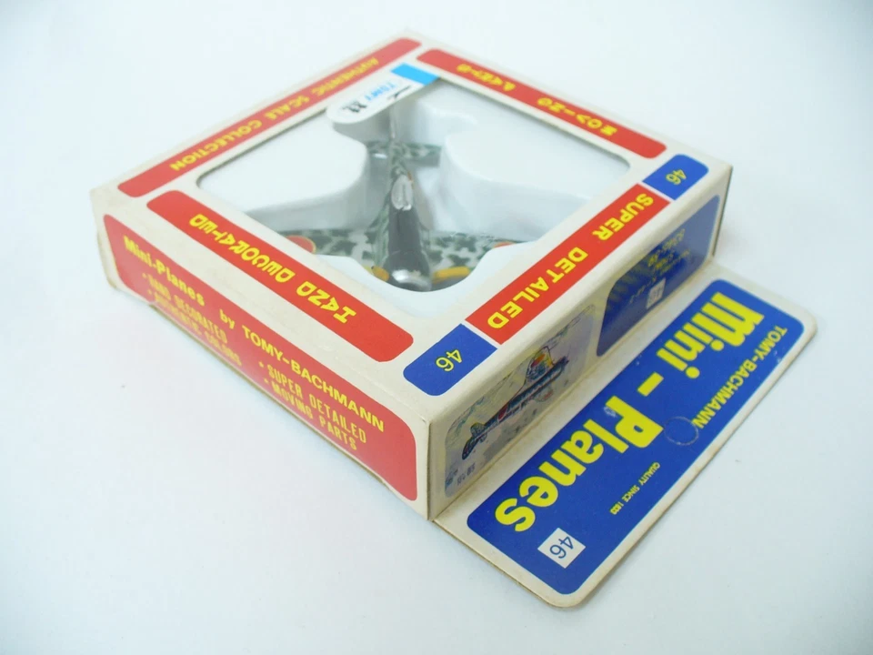 Miniaviones Tomy Bachmann #46 Nakajima SHOKI Ki-44-2 Tojo 1/130 stock antiguo Foto 3 de 4