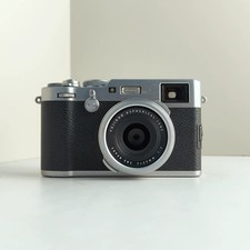 Fuji X100F 24.3MP Digital Cam Silver English UI Classic Design Top Image Quality