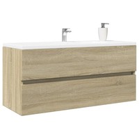 Waschbeckenunterschrank Sonoma Eiche Holzwerkstoff 100X38,5X45 Cm