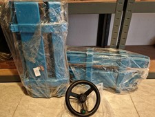 Elektro Kindertraktor BLT 206 Lenkrad Und Anhänger Seitenteile