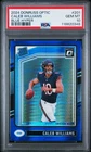 2024 Donruss Optic Caleb Williams Blue Hyper PSA Gem Mint 10