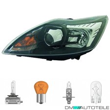 Hauptscheinwerfer links D1S H1 mit Motor passt für Ford Focus II 07-11