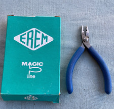 EREM Magic Line 502E Electronics Pliers Swiss Wire Stripper Cutting Bending VTG