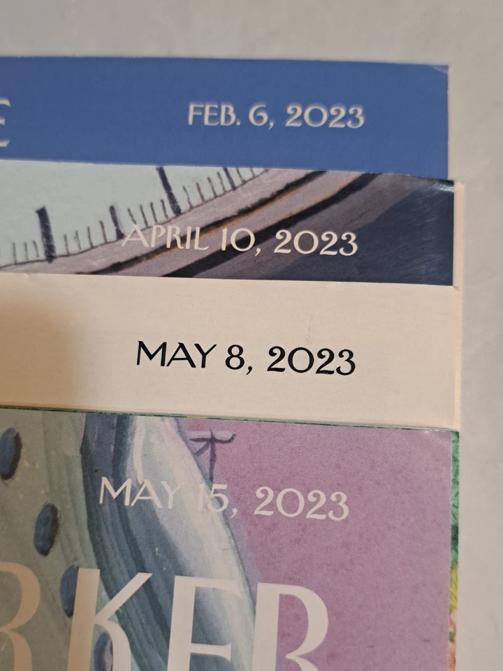 The NEW YORKER Magazine 2023 Lot Of 8 New York, One Feb 2025 9 Total - Image 2 of 4