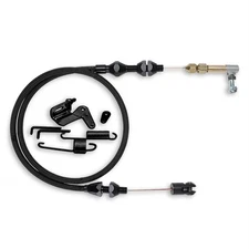 Lokar XDP-1000HT Midnight Series Duo-Pak Hi-Tech Throttle Cable Kit