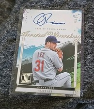 2025 Impeccable Cliff Lee on card autograph auto 26/35 CLEVELAND 