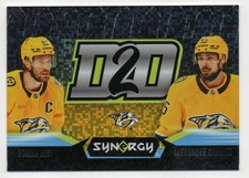 2024-25 Upper Deck Synergy Roman Josi Alexandre Carrier D2D Speckled Parallel...