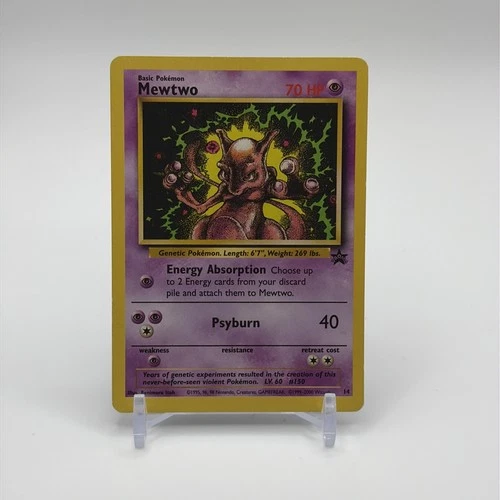 Pokémon Mewtwo Black Star Promo 14 LP