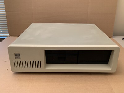 **SEE VIDEO** Vintage IBM PC 5160 PC **FOR PARTS OR REPAIR** POWERS ON ...