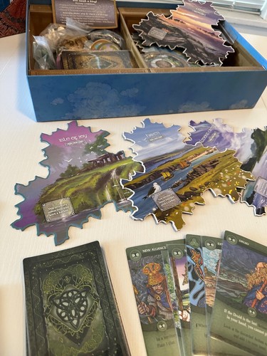 Inis board game with sleeved cards and Seasons Expansion - Picture 7 of 8