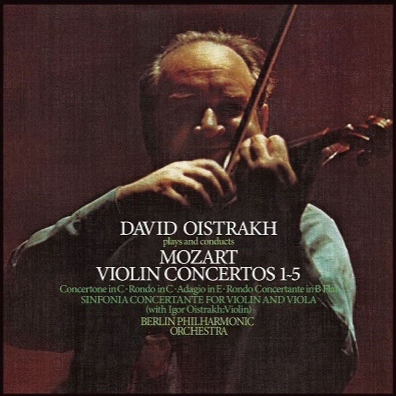 David Oistrachベートーヴェン モーツァルト ヴァイオリン協奏曲CD David Oistrakh Mozart Violin Concertos 1-5 3 SACD Hybrid TOWER