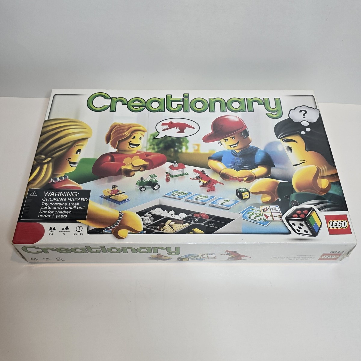 LEGO Creationary Board Game 3844 Brand New Set Retired (Sealed