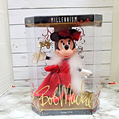 Disney and Bob Mackie Millennium Minnie Mouse 2000 NRFB for sale