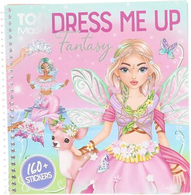 Depesche 13439 TOPModel Dress Me Up Fantasy - Stickerbuch NEU OVP+