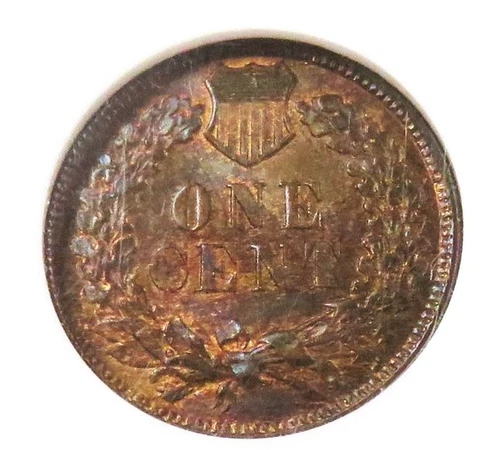 1874 Indian Head cent__NGC MS 65 RB