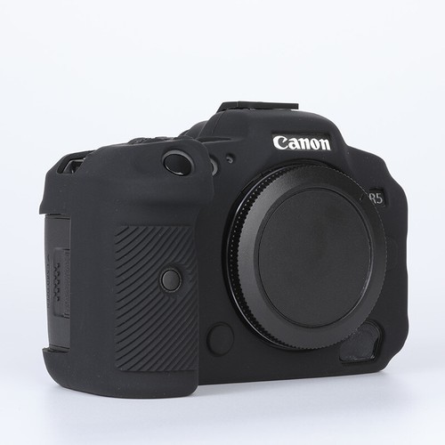 Soft Silicone Camera Case for Canon EOS R5 R6 Protective Body Cover Anti-Scrat - Picture 3 of 16
