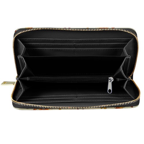 Mode Frauen Mädchen PU Leder lange Clutch Geldbörse Reißverschluss Geldbörse mehrere Kartenfächer - Bild 80 von 88