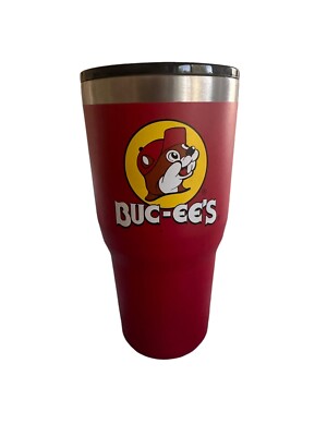Buc-ee s Logo Red Tumbler Travel Coffee Mug Yukon 30oz Bucees