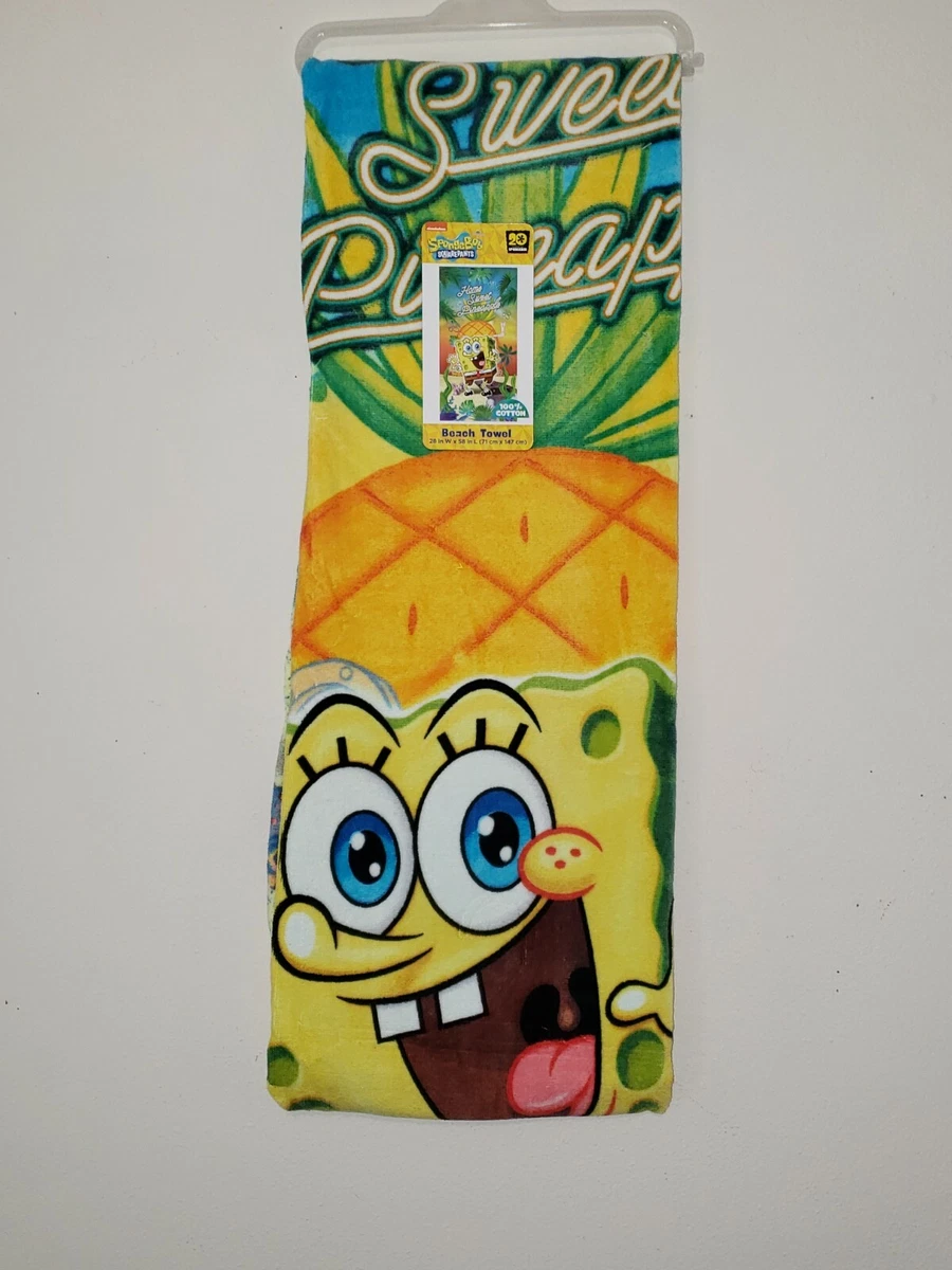 Spongebob towel hot sale