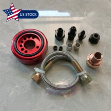 VTEC Head Conversion Kit - LS B18 B20 Aluminum Adapter Plate Sandwich Set Red