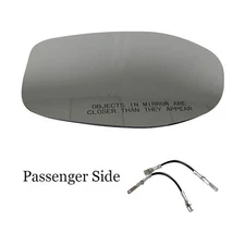 Heated Mirror Glass Passenger Side With Backing for Honda Odyssey 2015-2017