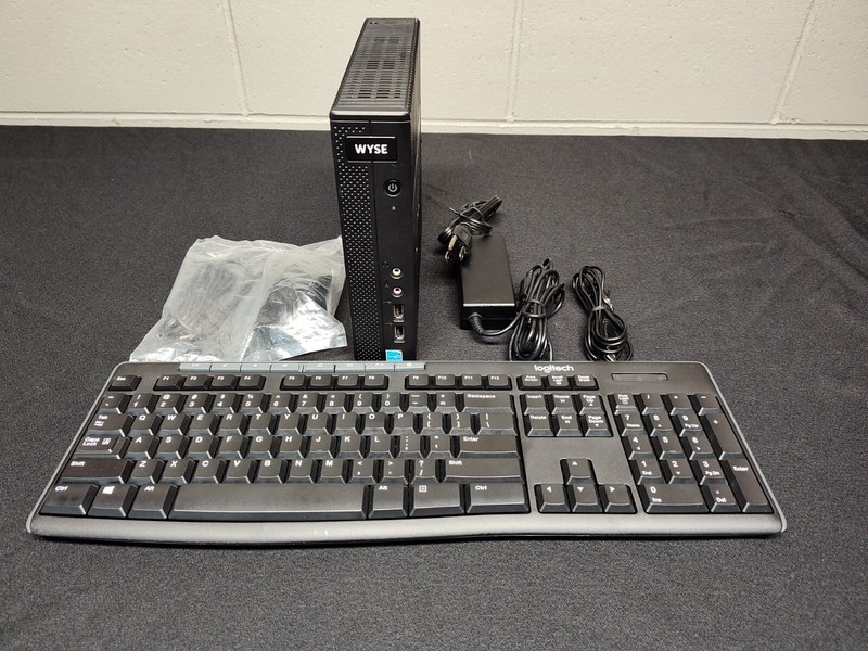 Dell/Wyse Zx0 Z50D 2GF/2GR Thin Client Setup w/ Mouse, Keyboard, & Adapter
