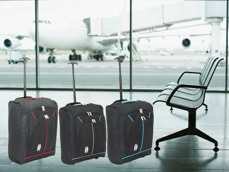 38L LIGERO EQUIPAJE COLGANTE DE CABINA 2 RUEDAS CARRO ESTUCHE DE VIAJE