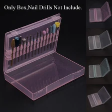 Manicure Nail Art Stamping Plate Stencil Organizer Holder Milling Cutter Holder