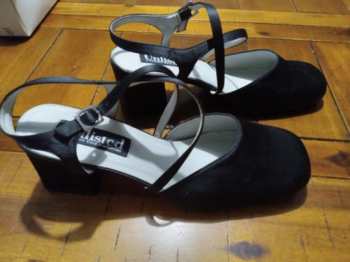 Unlisted Cross My Hrtii, Black Satine Shoes, Size 10, Woman's - Picture 6 of 10