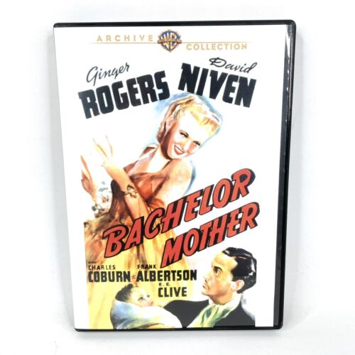 Bachelor Mother Ginger Rogers David Niven 1939 DVD NTSC - Foto 1 di 3