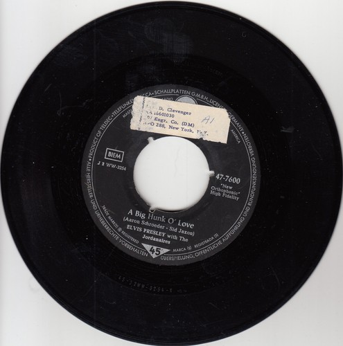 Elvis Presley - Heartbreak Hotel German 7" 45 EP - Bild 18 von 24