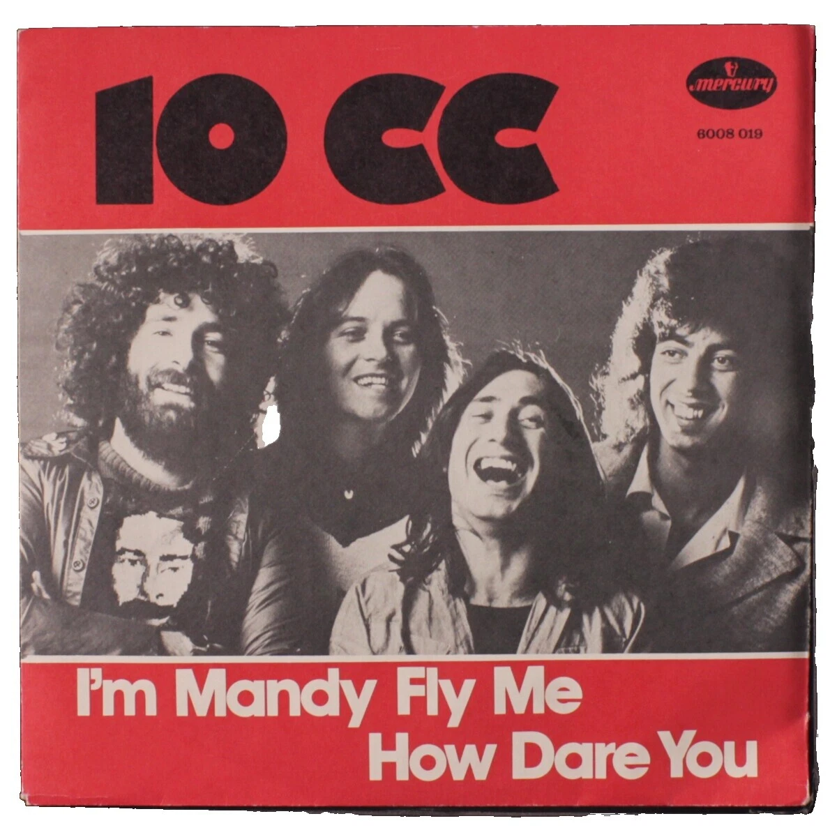 Very Good Plus (VG +) Grading 45 RPM Vinyl Records 10cc Artist