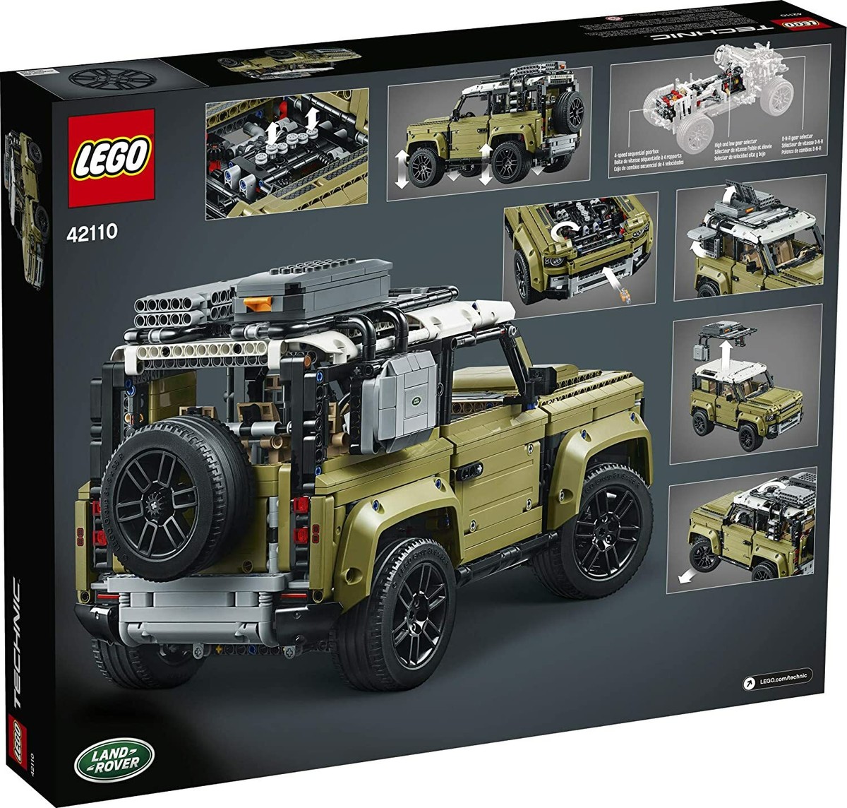 New LEGO Technic Land Rover Defender 42110 Vehicle 2573 pcs All
