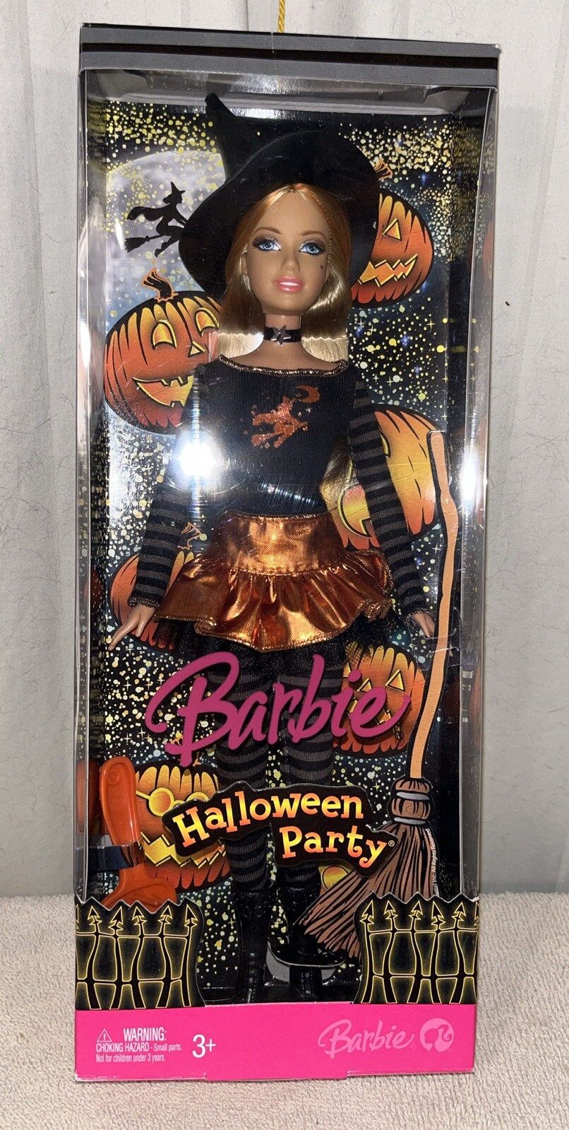 Barbie Kelly Halloween Party NIKKI as a Pumpkin Doll B3127 Mattel 2003